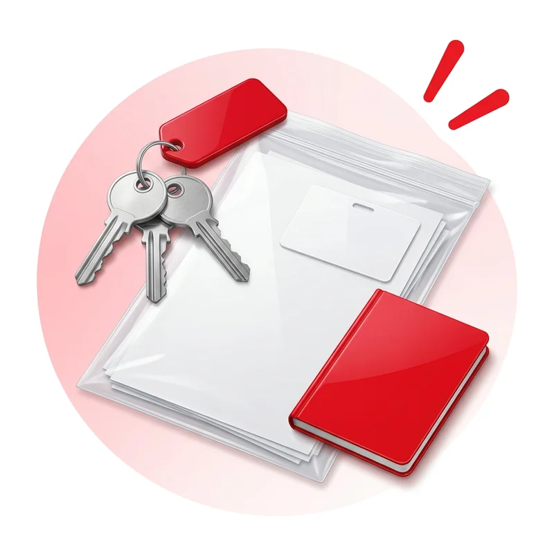Documentos y llaves